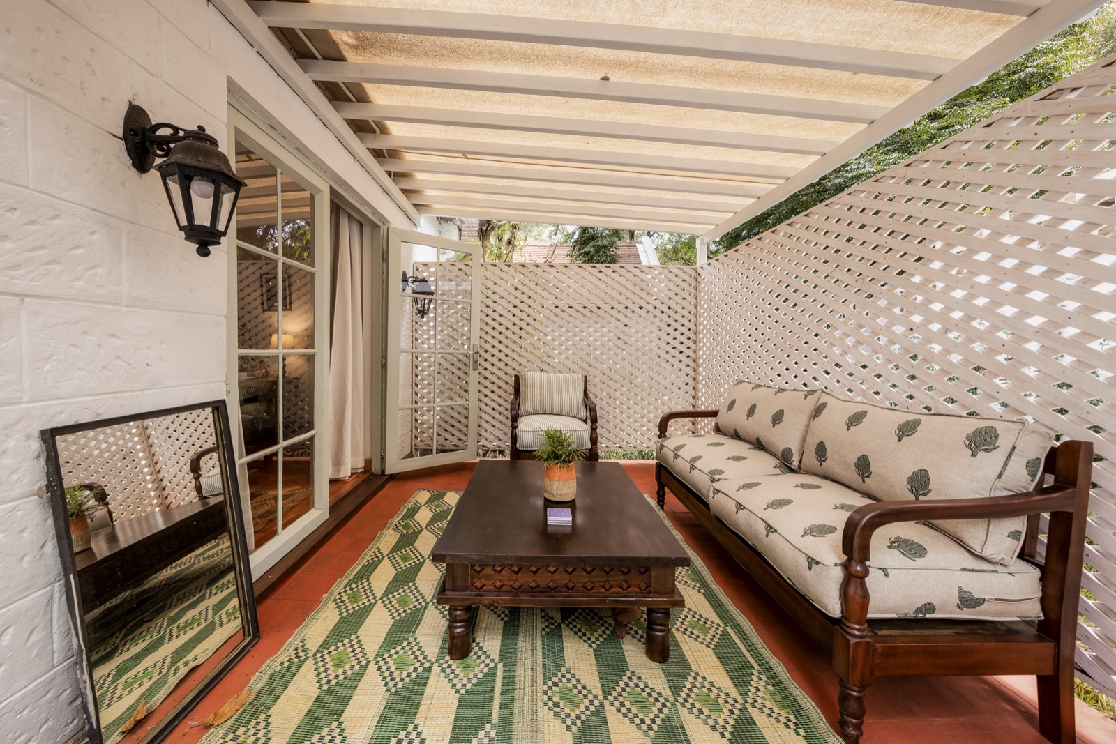 The veranda